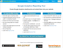 Tablet Screenshot of embeddedanalytics.com